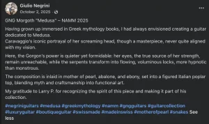 Negrini Quote about Medusa