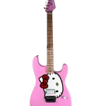 2024 Hello Kitty Guitar, Softcase, Pedal, Straps and Chord