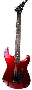 Charvel USA Custom Shop San Dimas 1H Candy Apple Red Pointy Headstock